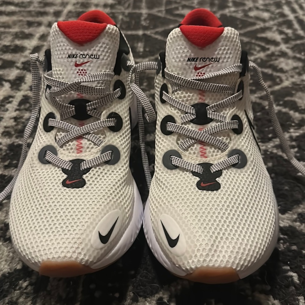 Nike Renews university red, white, & black
